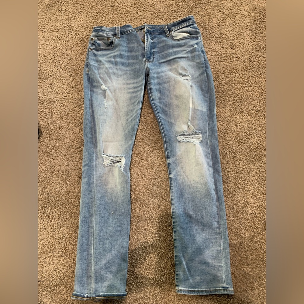 American eagle size 36x32 slim denim jeans